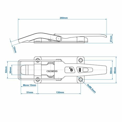 Spansluiting SPP ZB-09A