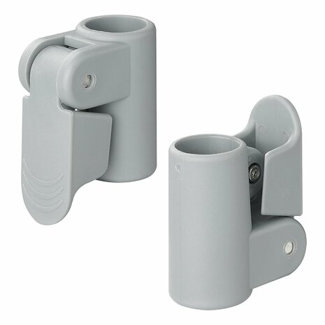 Buisklem voor tentstok met snelsluiting 22-25mm - set van 4 stuks