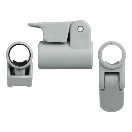 Buisklem voor tentstok met snelsluiting 22-25mm - set van 4 stuks