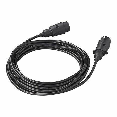 Verlengkabel 7M met 2x stekker 7-polig PVC