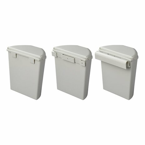 Afvalbak met deksel 6L voor caravan/camper
