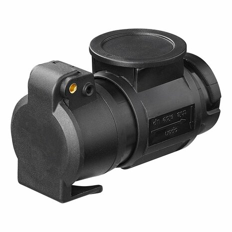 Adapter van type Jaeger naar type Multicon West 13-polig in blister
