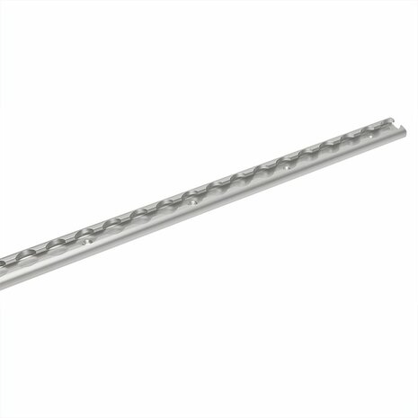 Bindrails set aluminium 2x60cm 6-delig
