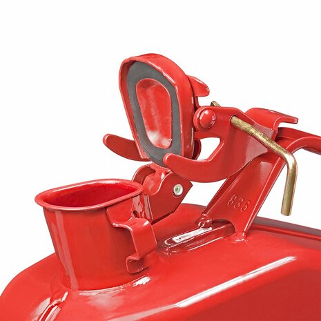 Jerrycan 5L metaal rood UN- TüV/GS-gekeurd