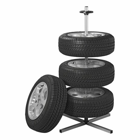 Velgenstandaard aluminium XL voor 4 banden