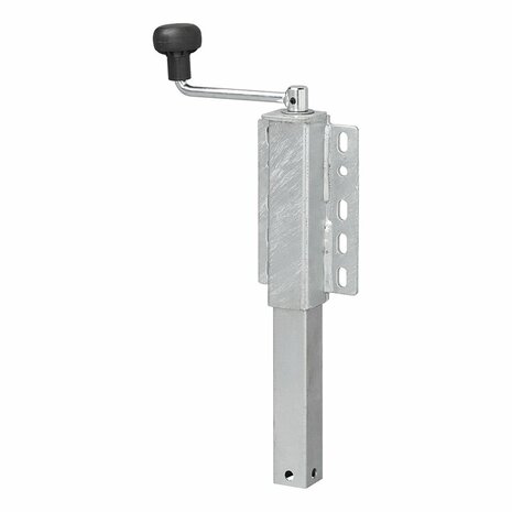 Kielsteun verstelbaar voor boottrailer 40 x 40 mm uitdraaibaar 385-535 mm 200 kg