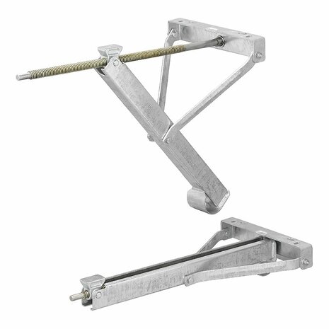 Caravanhoeksteun 450 kg 615 x 278 mm H:507 mm