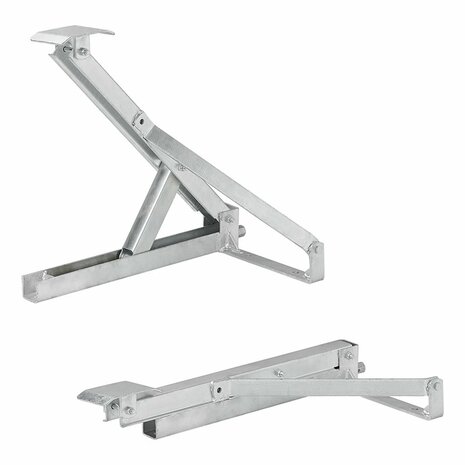 Caravanhoeksteun compact 600 kg voor rechtsvoor en linksachter