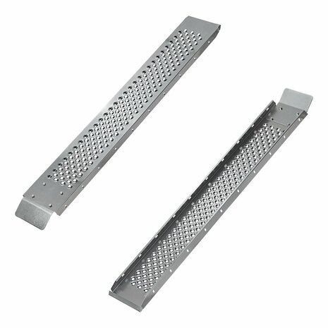 Oprijplaat staal 150x22,5cm 200kg per stuk
