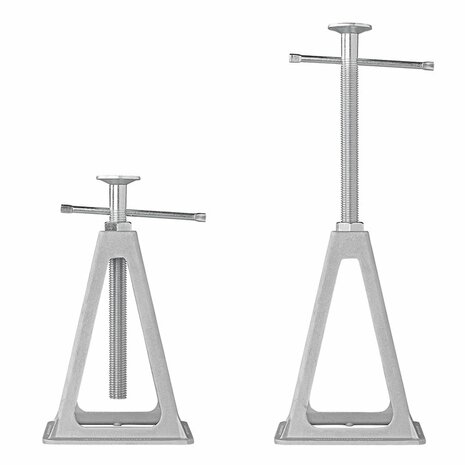 Steunenset van 4 stuks aluminium
