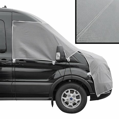 Raamafdekking nonwoven voor Ford Transit vanaf 2014