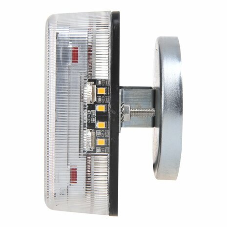 Aanhangerverlichtingsset LED 4F met magneten 7,5+2,5M kabel 13P.