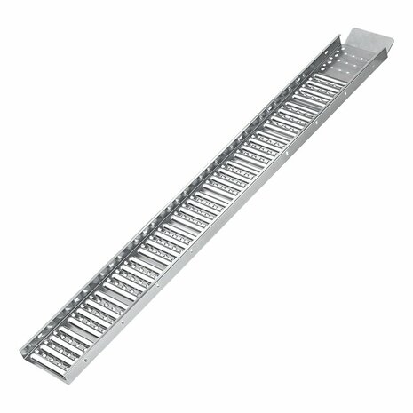 Oprijplaat staal 180x26cm 225kg per stuk