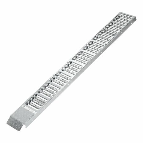 Oprijplaat staal 180x26cm 225kg per stuk
