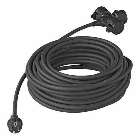 Stekkerdoos Schuko 3-voudig 20M 3x 2,5 mm²