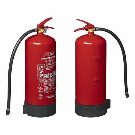 Brandblusser 9kg ABC poeder NL + manometer