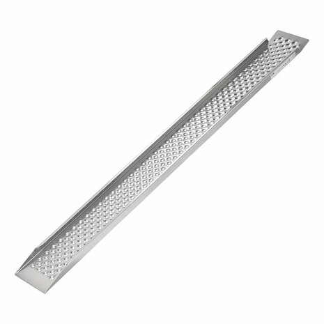 Oprijplaat aluminium 200x21cm 200kg per stuk