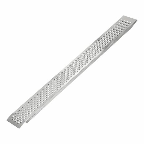 Oprijplaat aluminium 200x21cm 200kg per stuk