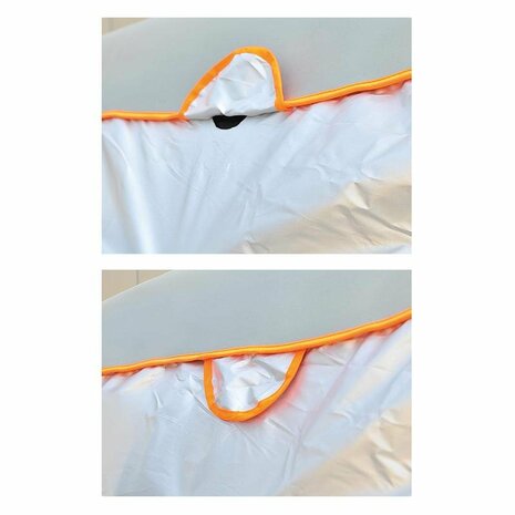 Hagelbeschermhoes M (431x165x119cm) dikte 5mm