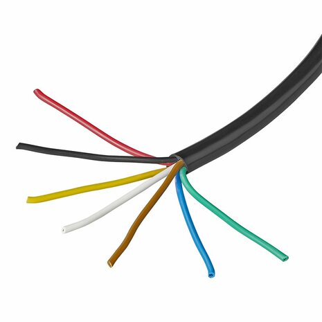 Kabel 7x 0,75mm² op rol 50M