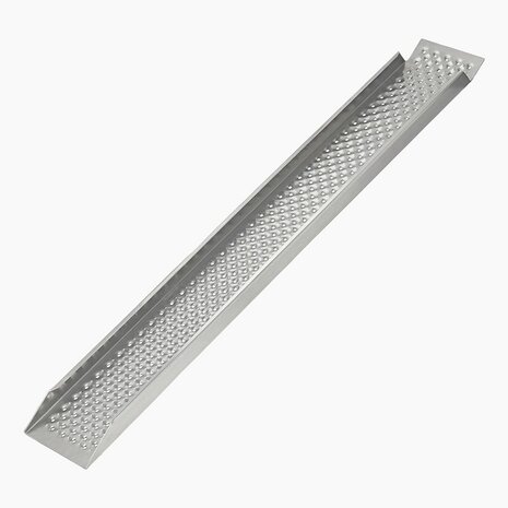 Oprijplaat aluminium 183x25cm 500kg per stuk