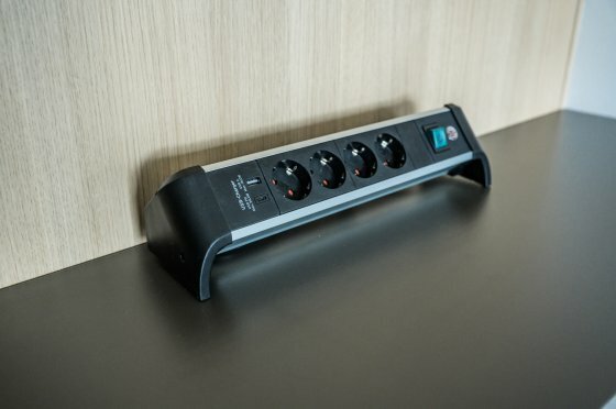 Stekkerdoos met usb power delivery usb-laadfunctie 4-voudig 1,8 m h05vv-f 3g1.5