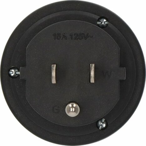 Travel Adapter met aarding USA