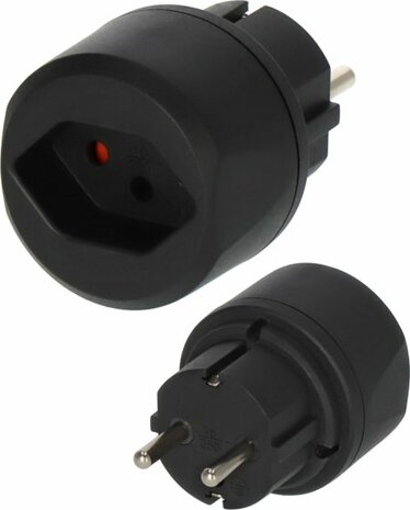 Reisadapter CH Geaarde