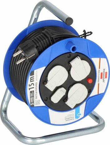 kabelhaspel en USB 15m H05VV-F 3G1,5
