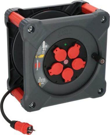 Professional Bouwplaats kabelhaspel KA 3200 5 IP44, 33m H07RN-F 3G2.5
