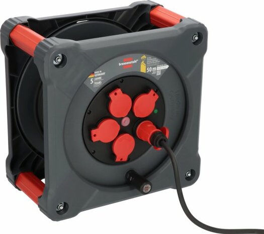Professional Bouwplaats kabelhaspel KA 5100 5 IP44, 50m H07RN-F 3G1.5