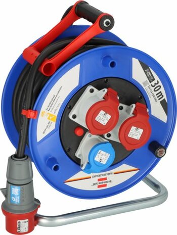 Garant CEE 3 IP44 industriële bouwplaats kabelhaspel 30m H07RN-F 5G2.5