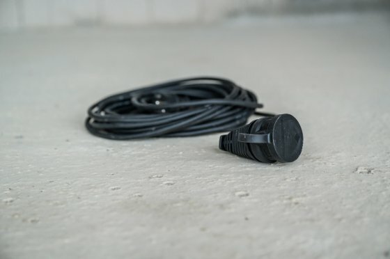 IP44 verlengsnoer 10m zwart AT-N05V3V3-F 3G1,5