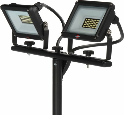 LED-bouwlamp met statief JARO 6060 T, 4800lm, 2x 20W, 3m H07RN-F 3G1,0, IP65