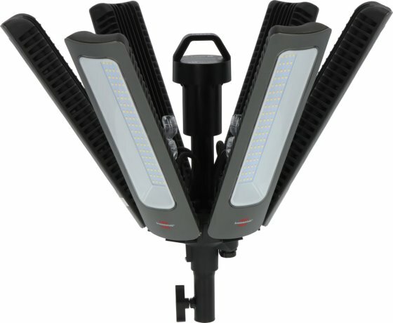 Professional 360° LED bouwlamp R42050 BT, 6,7m H07RN-F 3G1,0 + 3,3m H05RN-F 3G1,0, 42000lm
