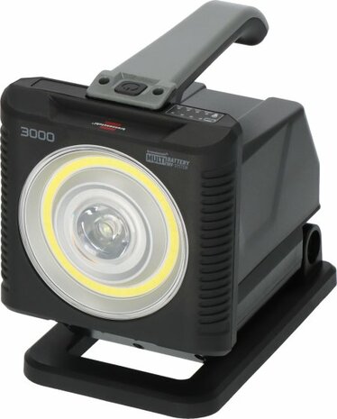 Professional Multi Battery LED batterij-handlamp HL 3000, 1140 + 2160lm, IP54