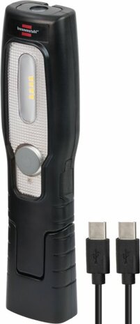 LED oplaadbare handlamp HL 201 A 250+70lm