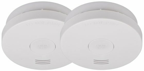 Rookmelder SET, 2x RM L 3100 met geïntegreerde batterij