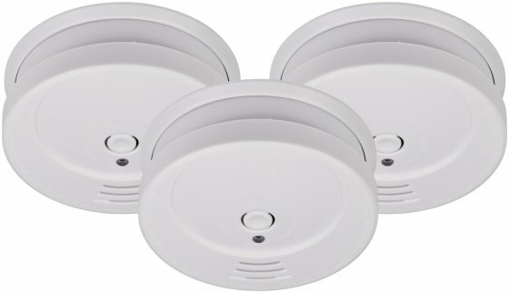 Rookmelder SET, 3x RM C 9010 met vervangbare batterij