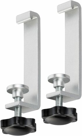 Tafelklemmen met vergrendelingsschroeven voor Alu-Office-Line stekkerdozen
