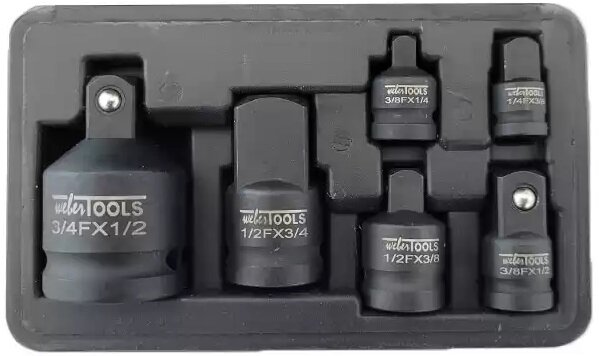 Kracht-adapter set 6-delige