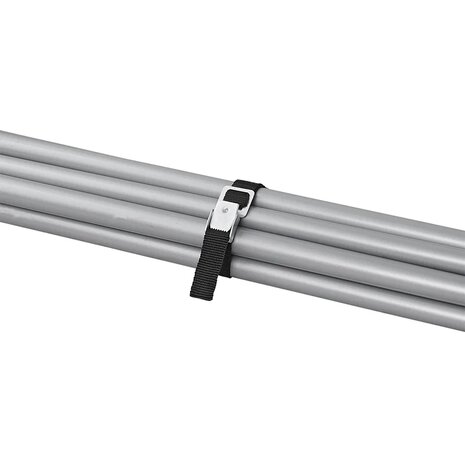 Bindriemen met metalen gesp 18mm-30cm - set van 2 stuks