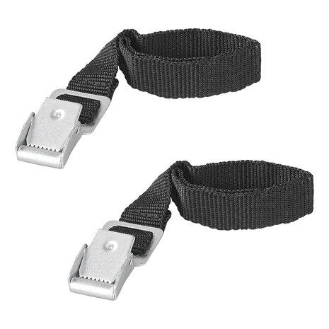 Bindriemen met metalen gesp 18mm-50cm - set van 2 stuks