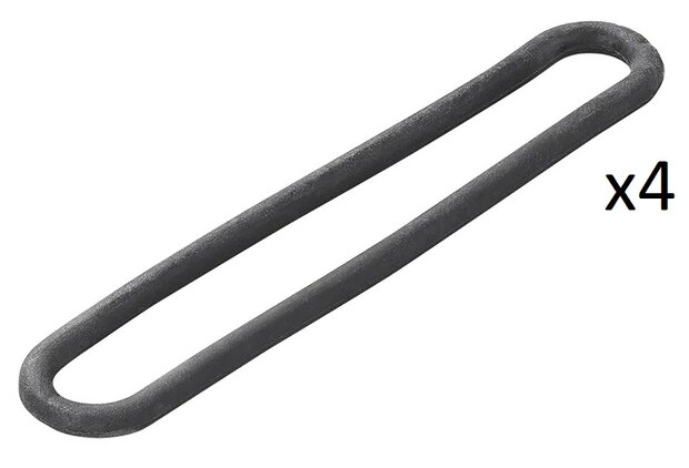 Spanrubber 200mm x4 stuks