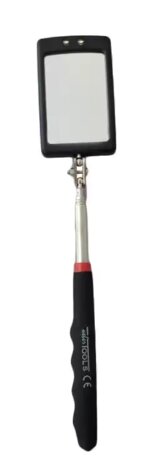 Flexibele en telescopische magnetische houder en inspectiespiegelset 6-delige