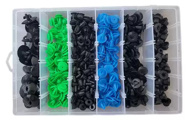 Bekleding clips assortiment Opel 300-delige