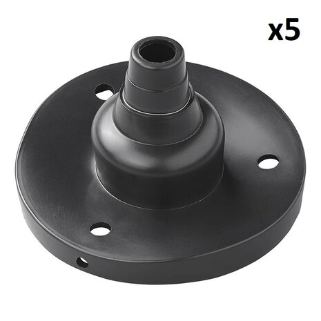 Afdichtingsrubber rond voor stekkerdoos invouwbare tule x5 stuks