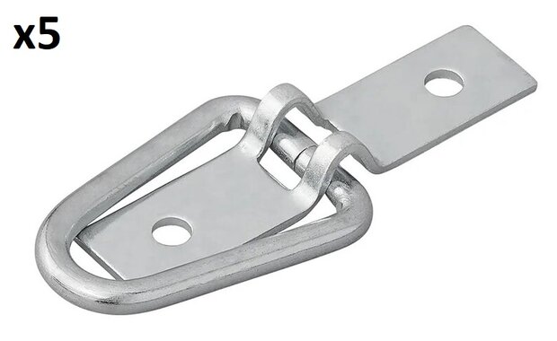 Sjoroog tweedelig 72 x 16 mm x5 stuks