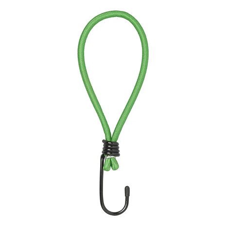 Haak metaal met elastische lus voor aanhangernet/tent/zeil x10 stuks