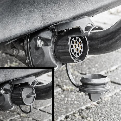 Afdekkap voor verloopstekker contra x10 stuks